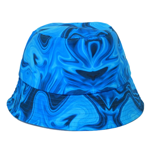 Unisex Blue Wave Summer Bucket Hat