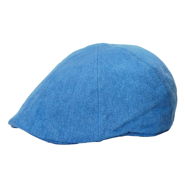 Classic Blue Flat Cap