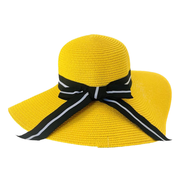 Summer Floppy Hat with Ribbon