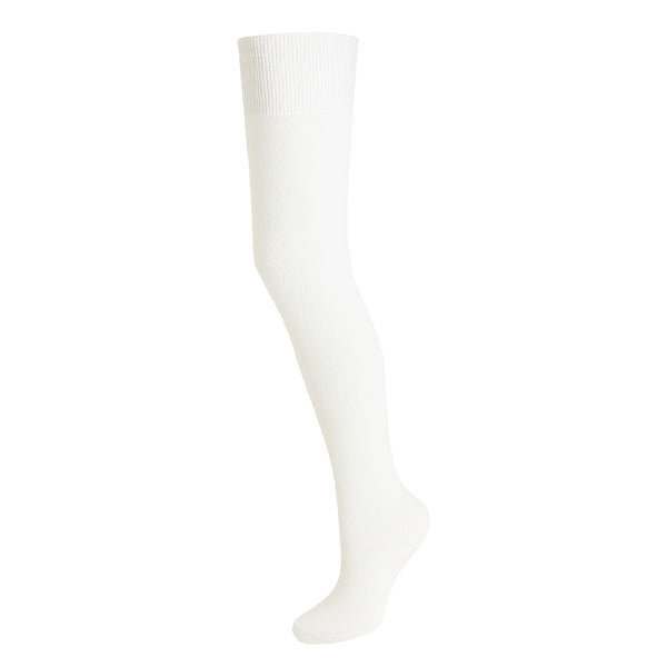 Women's Classic White Over-the-Knee Socks