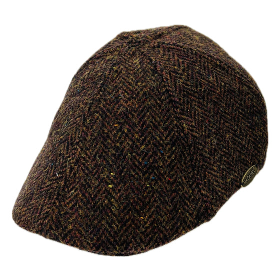 Herringbone Flat Cap